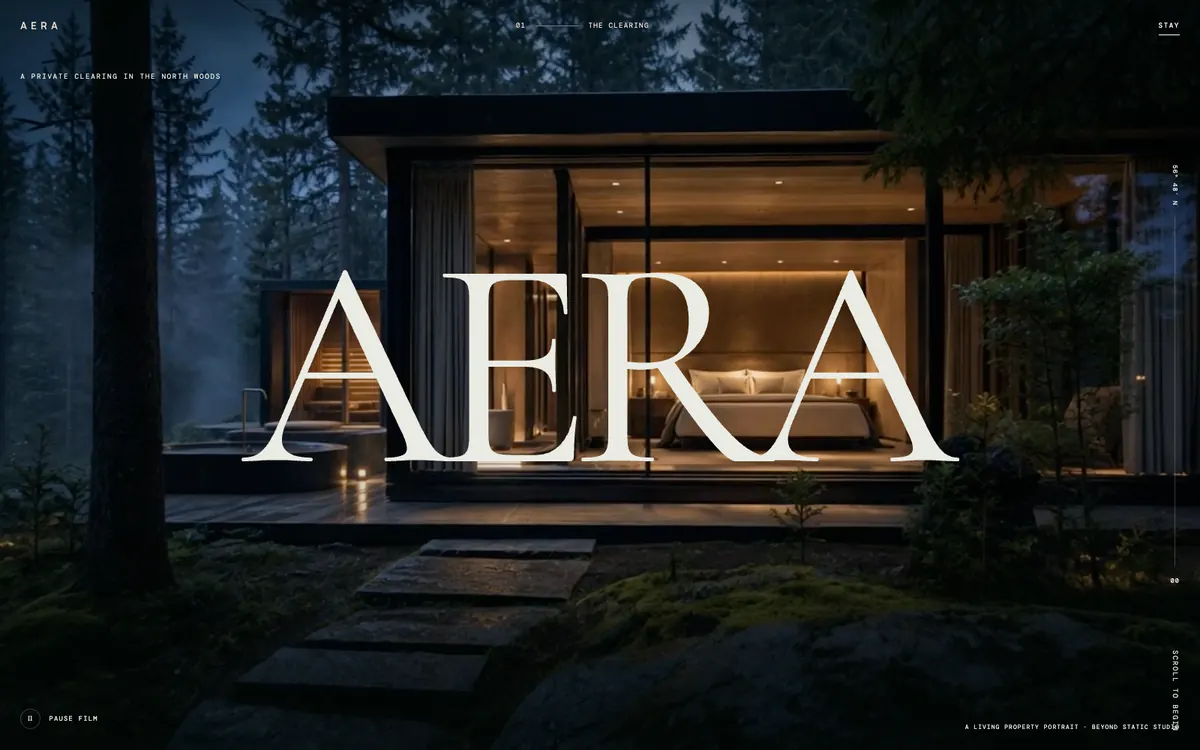 AERA website homepage